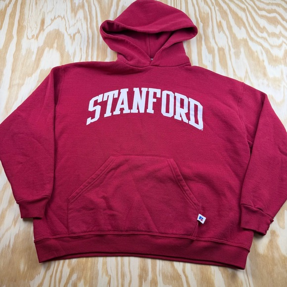 Russell Athletic Other - Russell Athletic Stanford University Kid Hoodie Youth XL Red Cardinal Sweatshirt